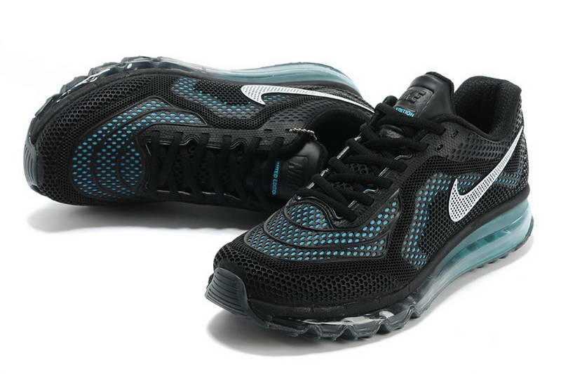 Nike Air max 2014 KPU mens Shoes Black  Blue (3)